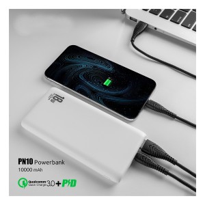 پاوربانک پرو وان مدل PN10 ظرفیت ۱۰۰۰۰ میلی آمپر ساعت